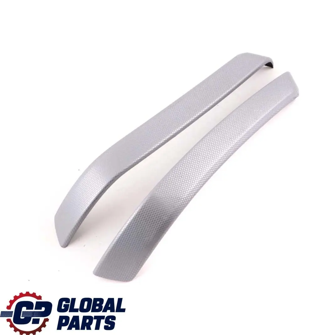 BMW 3 Series E91 LCI Set Cover Dash Trim Strip Console Aluminium Glacier Silber