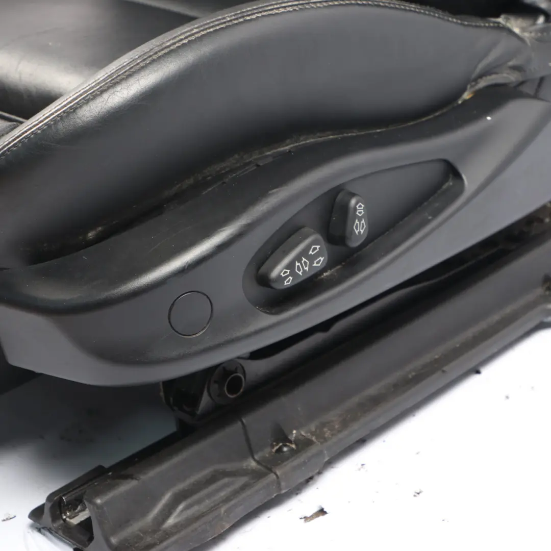 BMW E46 M3 Convertible M Sport Black Leather Black Front Left N/S Seat Memory