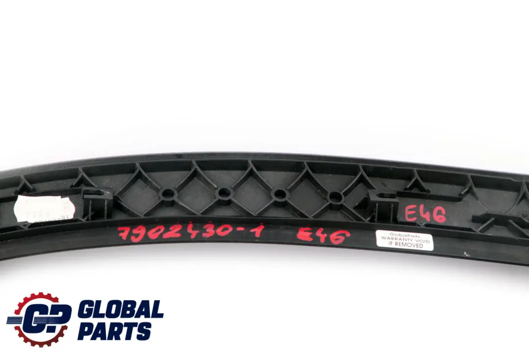 BMW 3 Series E46 Trim Panel Cover Dashboard Dash Strip Aluminium Set Black Cube