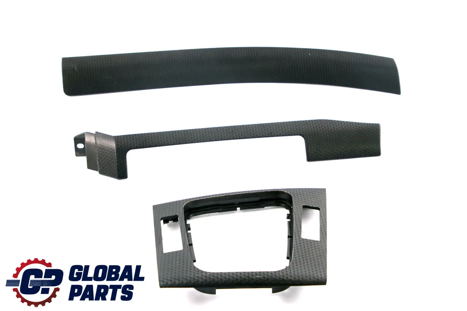 BMW 3 Series E46 Trim Panel Cover Dashboard Dash Strip Aluminium Set Black Cube
