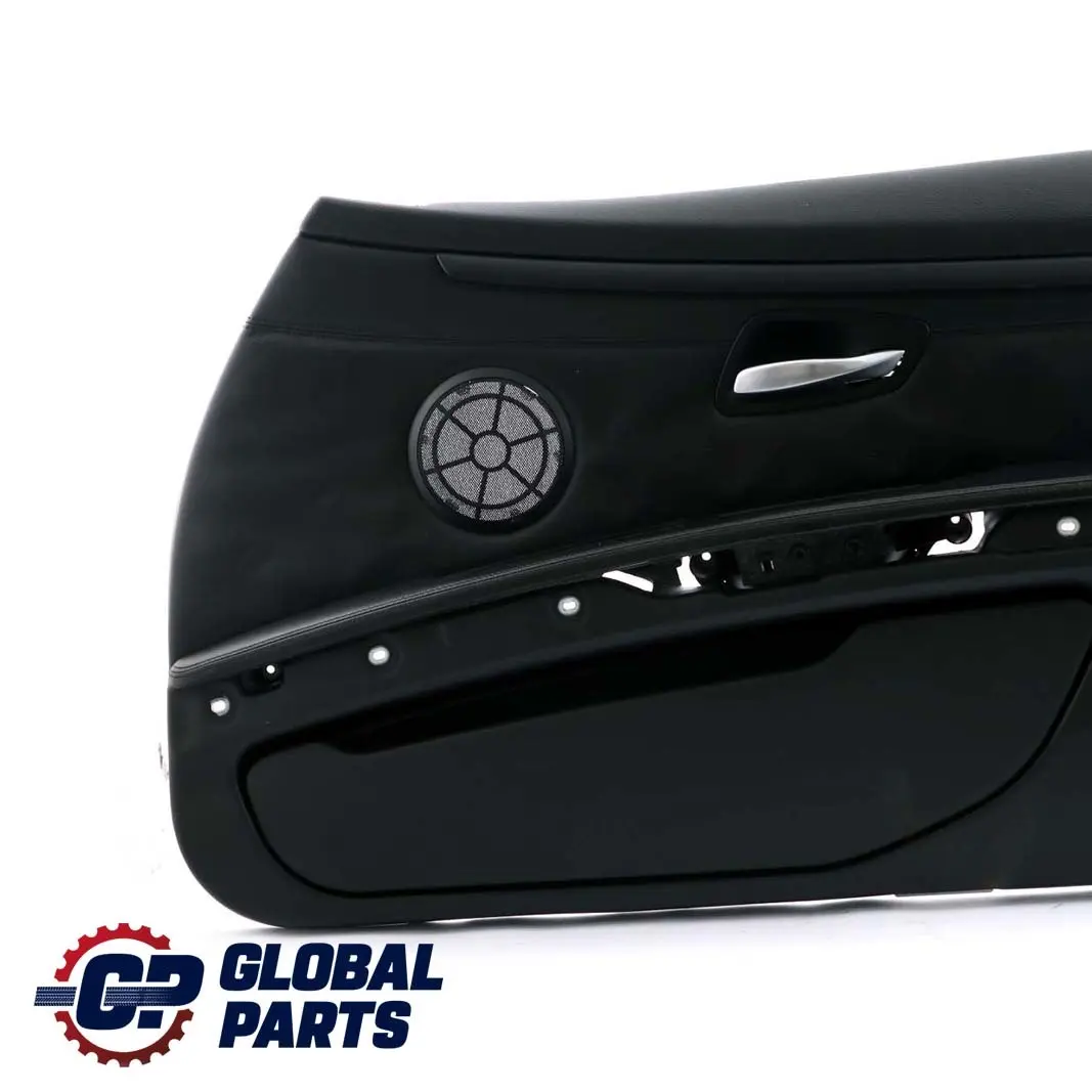 BMW 3 Series E92 E93 1 M3 Front Right O/S Door Card Lining Trim Leather Black