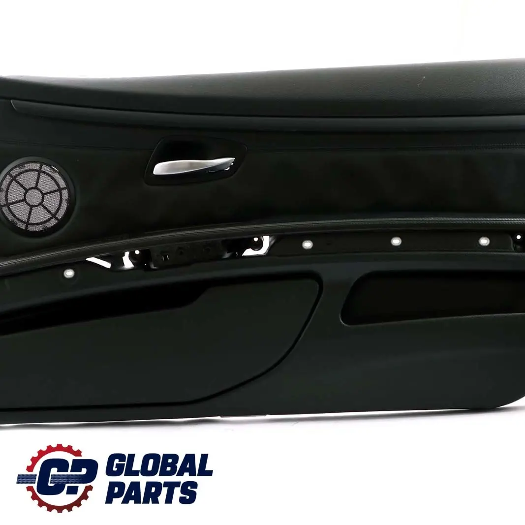 BMW 3 Series E92 E93 1 M3 Front Right O/S Door Card Lining Trim Leather Black