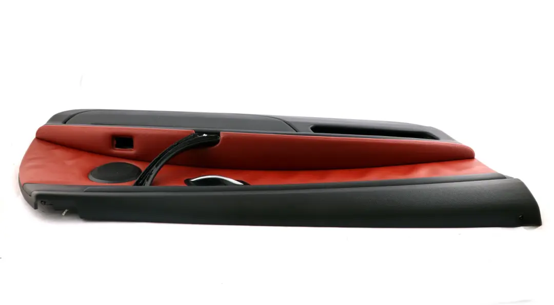 BMW 3 Series E92 E93 M3 Front Left N/S Door Card Lining Trim Leather Red