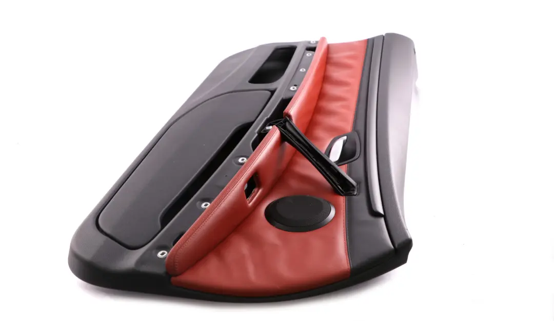 BMW 3 Series E92 E93 M3 Front Left N/S Door Card Lining Trim Leather Red
