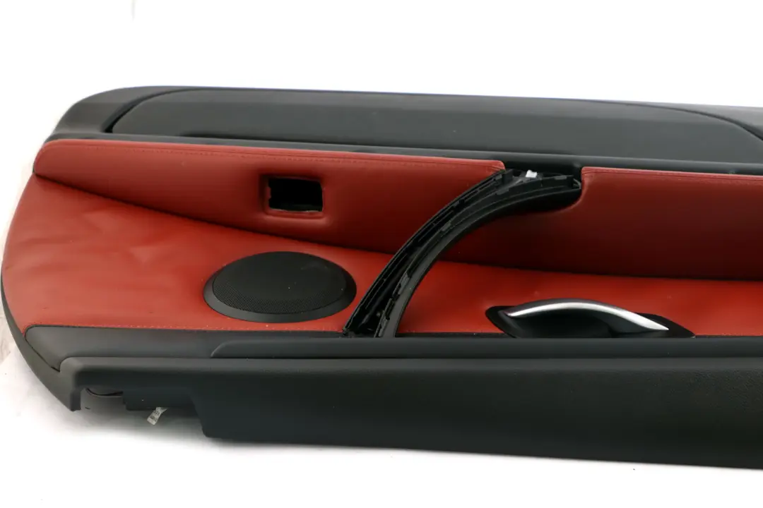 BMW 3 Series E92 E93 M3 Front Left N/S Door Card Lining Trim Leather Red