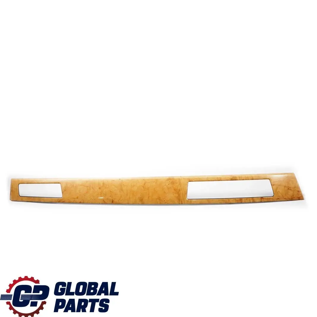 BMW 5 E60 E61 LCI M5 Trim Strip Dashboard Front Left N/S Panel Wood Carrara