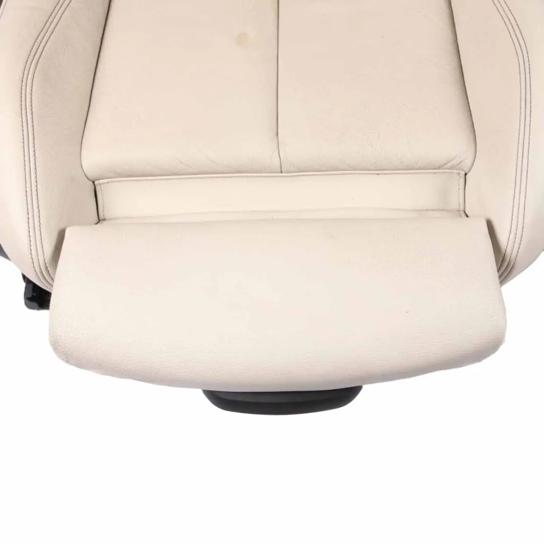 Seats BMW F36 LCI M Sport Heated Elfenbein-White Leather Interior Seat Memory