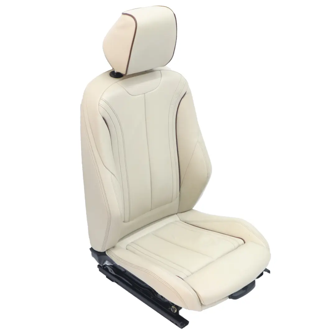 BMW F30 F31 Front Left Seat N/S M Sport Individual Leather Beige Heated Memory