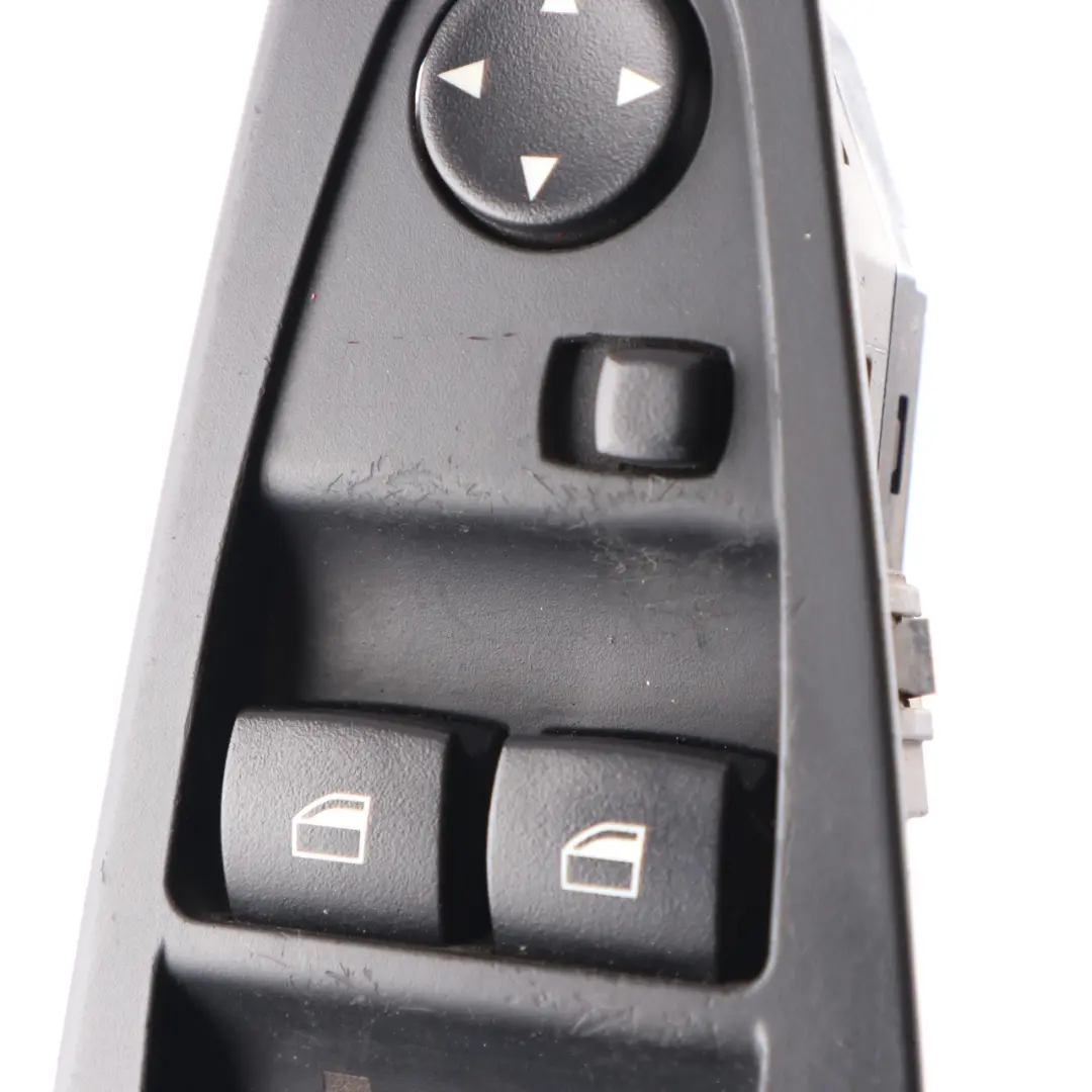 BMW E64 Window Lifter Switch Driver's Side Button Panel Cover Black 8029904