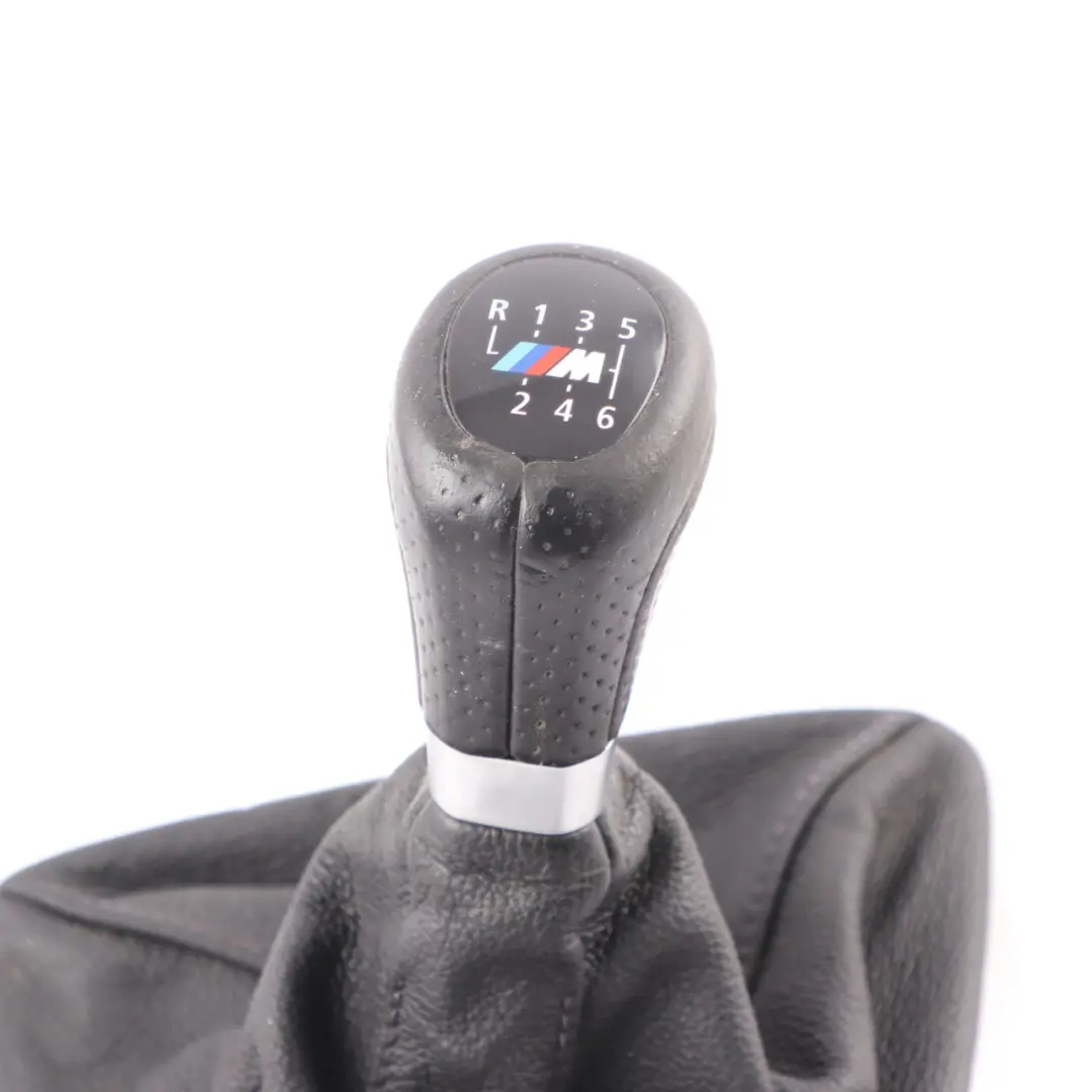 BMW 3 Series E90 E91 E92 E93 M Sport Gear Shift Lever Knob Leather Gaiter Cover