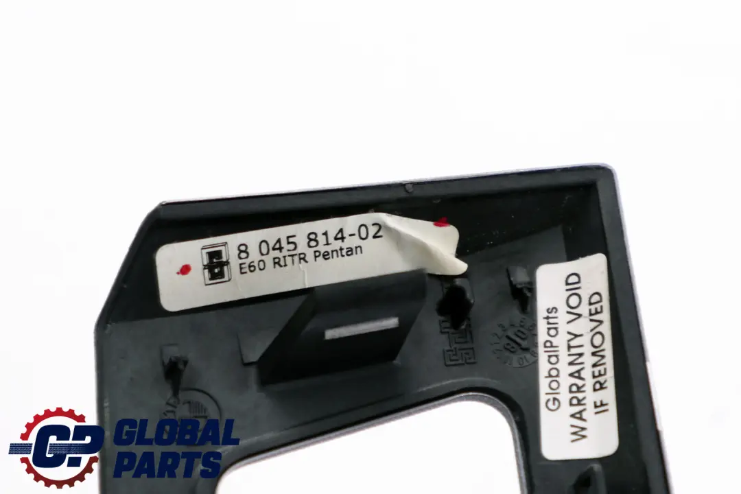 BMW 5 Series E60 LCI Decor Strip Cover Panel Right O/S Aluminium Pentan 8045814
