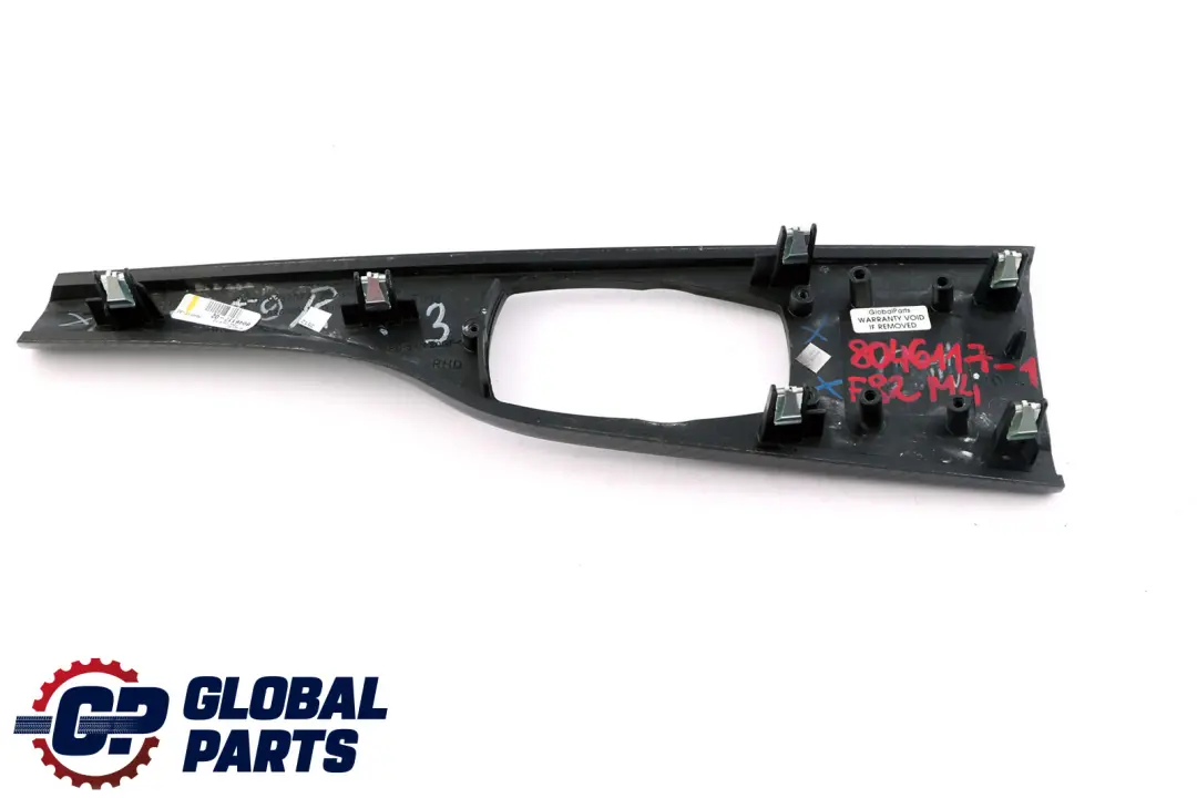 BMW 3 4 Series 1 F80 M3 F82 F83 M4 Set Cover Interior Trim Carbon Fiber Black