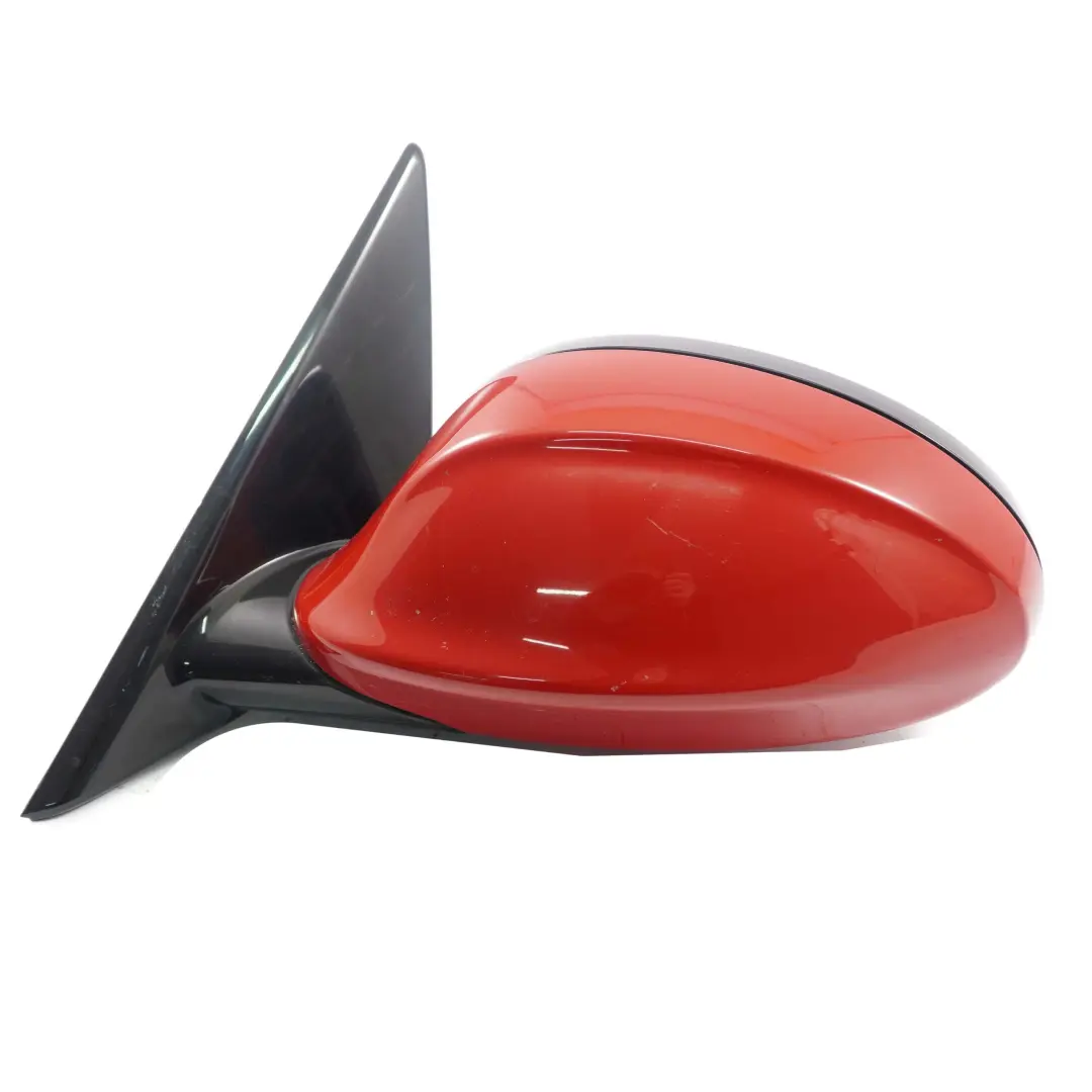 BMW 3 E90 M Sport High Gloss Left N/S Wing Mirror Karmesinrot Crimson Red A61