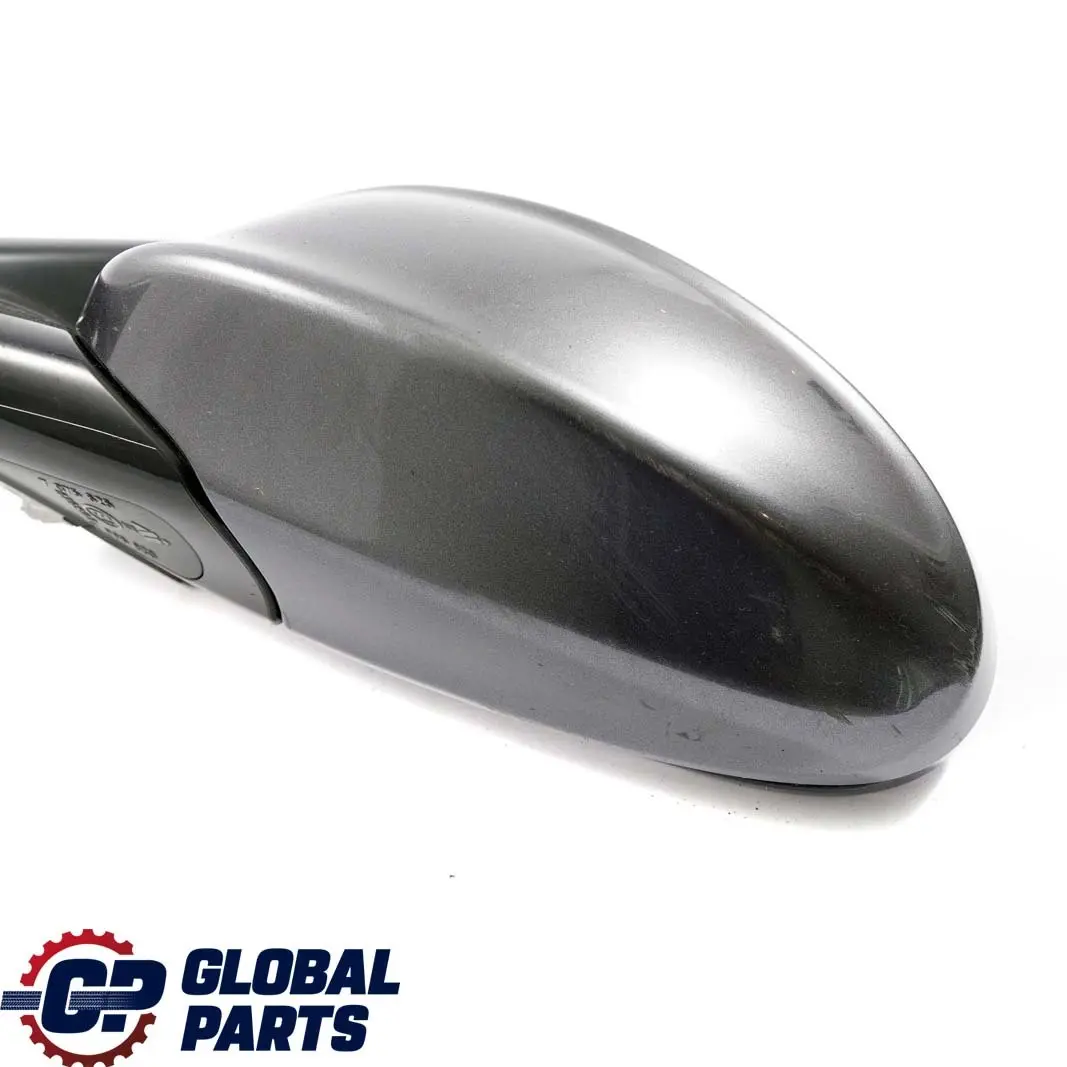 BMW 3 Series E90 M Sport High Gloss Left N/S Wing Mirror Sparkling Graphite A22