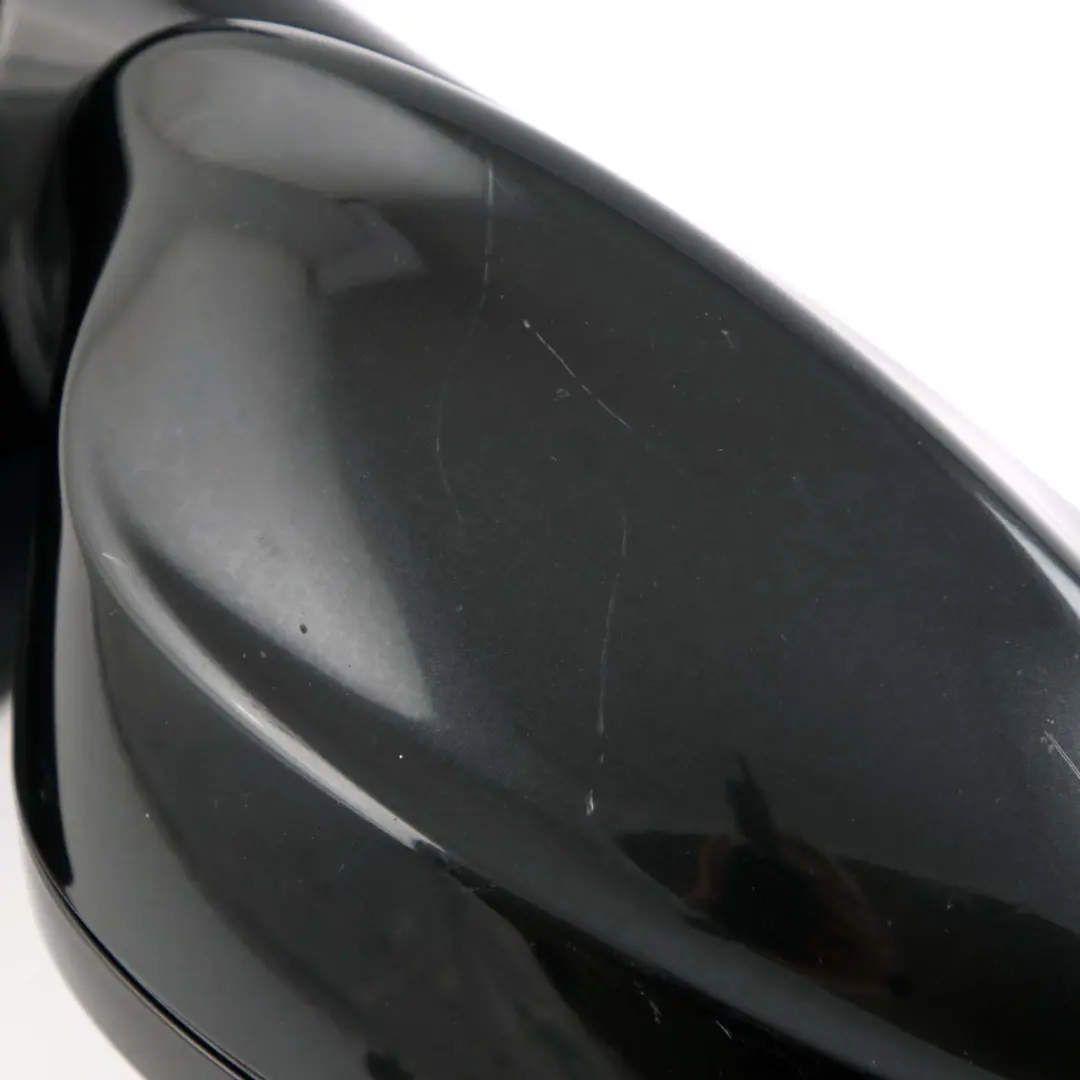 BMW 3 Series 2 E90 M Sport High Gloss Right Wing Mirror O/S Black Sapphire 475