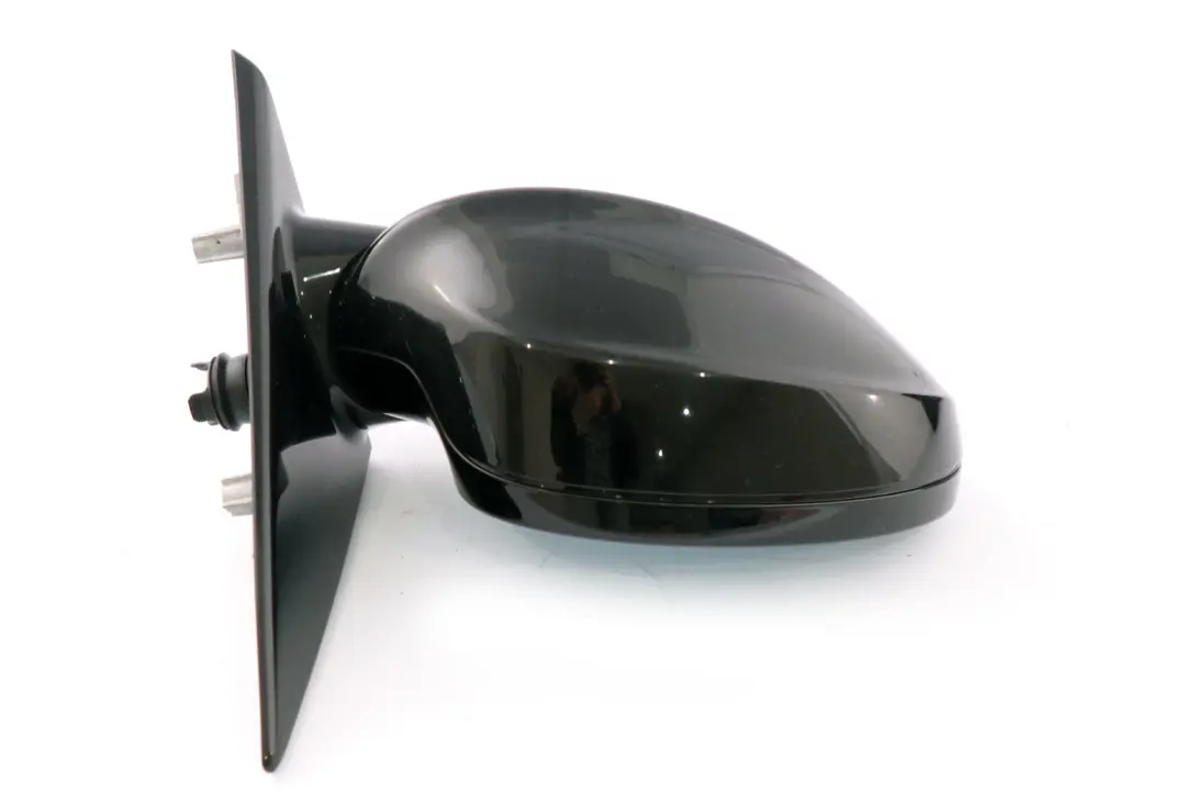 BMW 3 Series E90 M Sport High Gloss Heated Right O/S Wing Mirror Carbon Black