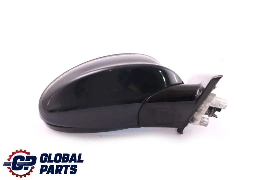 BMW 3 Series 1 E90 M Sport High Gloss Heated Right O/S Wing Mirror Carbon Black