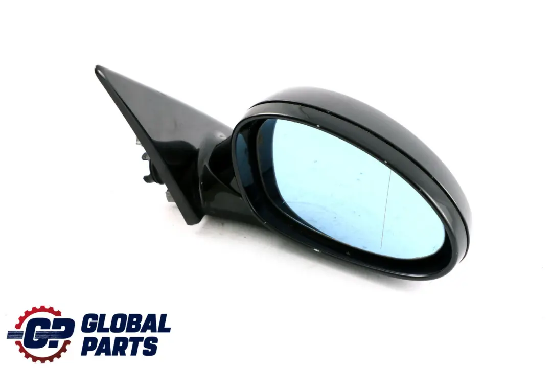 BMW 3 Series 2 E90 M Sport High Gloss Heated Right O/S Wing Mirror Carbon Black