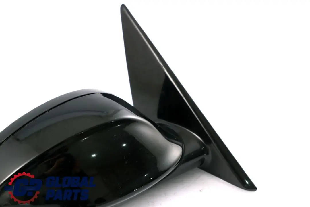 BMW 3 Series 2 E90 M Sport High Gloss Heated Right O/S Wing Mirror Carbon Black