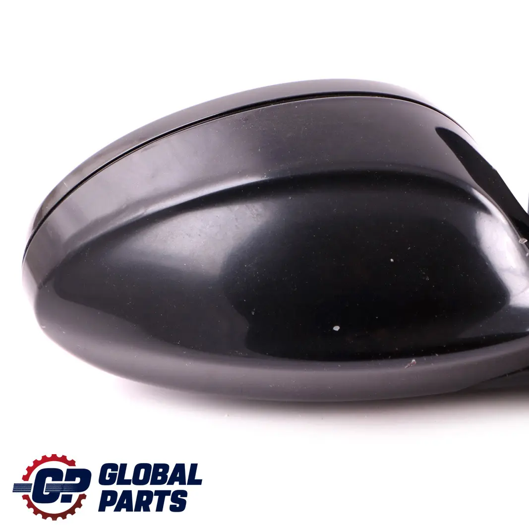 BMW 3 E90 E91 M Sport High Gloss Heated Right O/S Wing Mirror Carbon Black