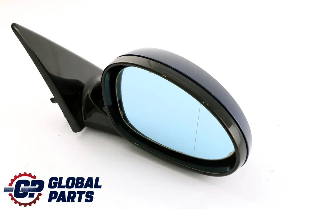 BMW 3 Series E90 M Sport Shadow Line Heated Right O/S Wing Mirror Le Mans Blue