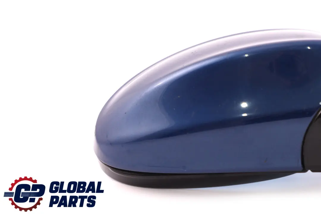 BMW 3 Series 3 E90 M Sport High Gloss Right O/S Heated Wing Mirror Le Mans Blue