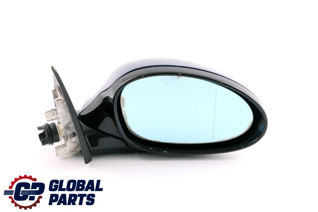 BMW 3 Series 3 E90 M Sport High Gloss Right O/S Heated Wing Mirror Le Mans Blue