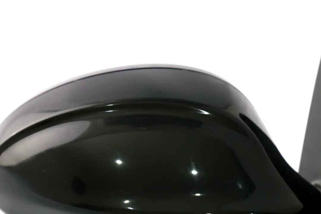 BMW 3 Series E90 M Sport High Gloss Heated Right O/S Wing Mirror Schwarz Black