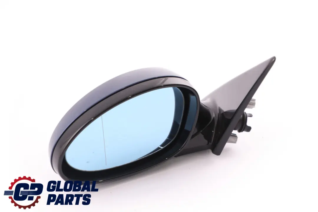 BMW 3 Series E90 M Sport Power Fold Left Wing Mirror N/S Le Mans Blau Blue 381