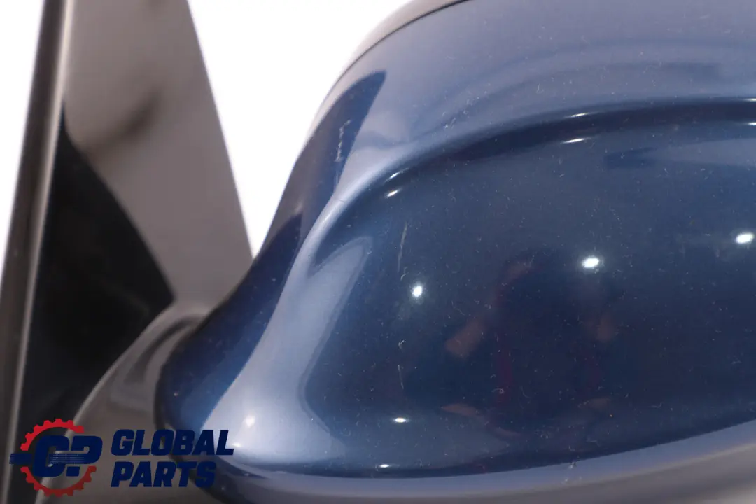 BMW 3 Series E90 M Sport Power Fold Left Wing Mirror N/S Le Mans Blau Blue 381