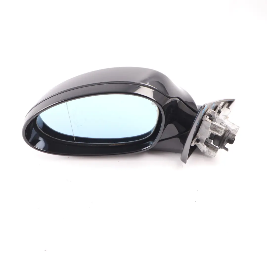 BMW E90 M Sport Wing Mirror Power Fold Left N/S Black Sapphire Metallic - 475