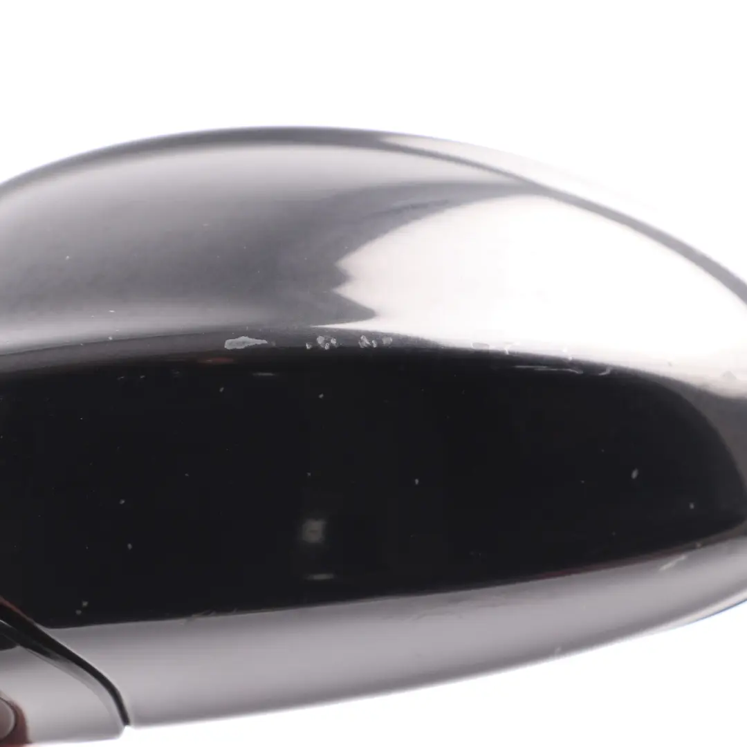 BMW E90 M Sport Wing Mirror Power Fold Left N/S Black Sapphire Metallic - 475