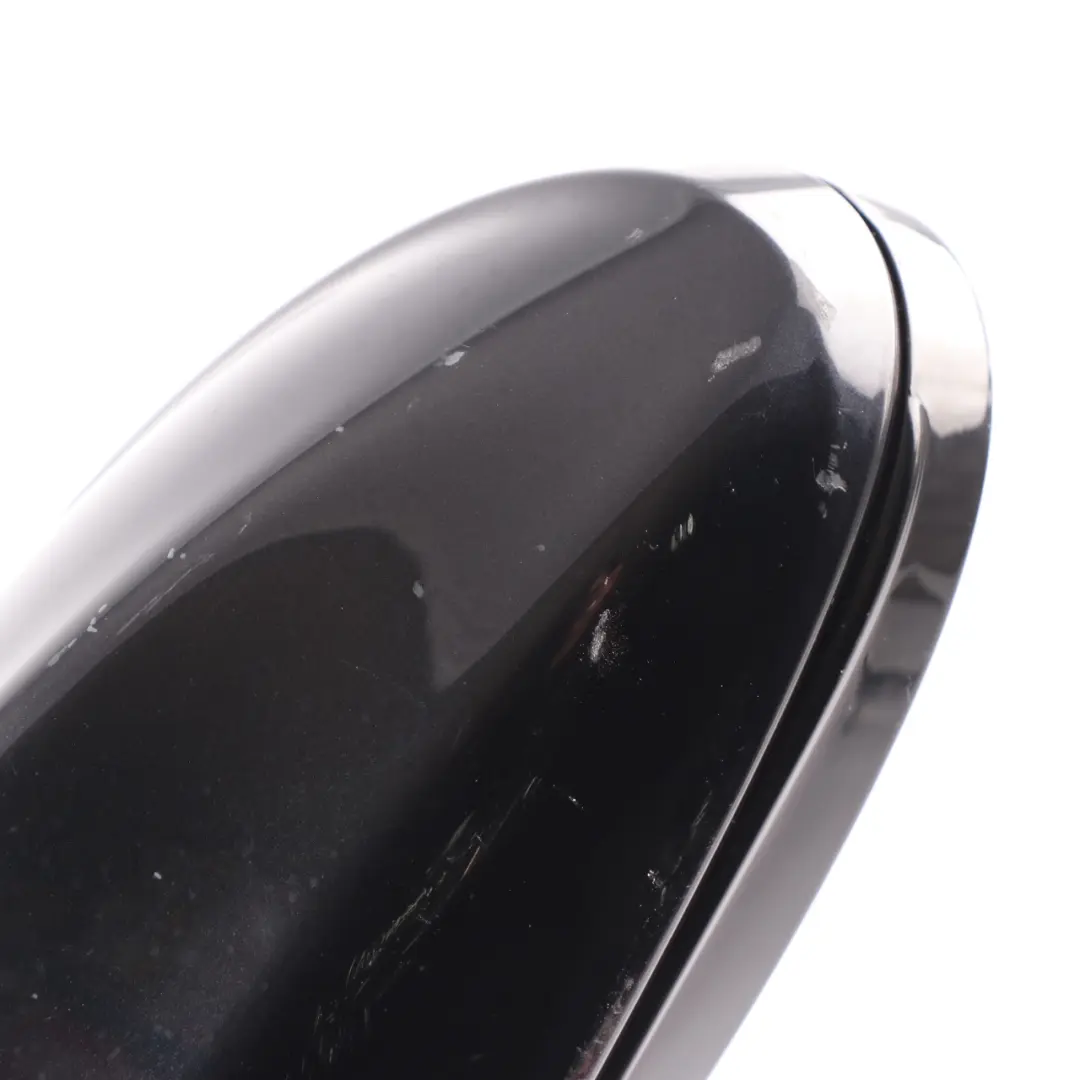 BMW E90 M Sport Wing Mirror Power Fold Left N/S Black Sapphire Metallic - 475