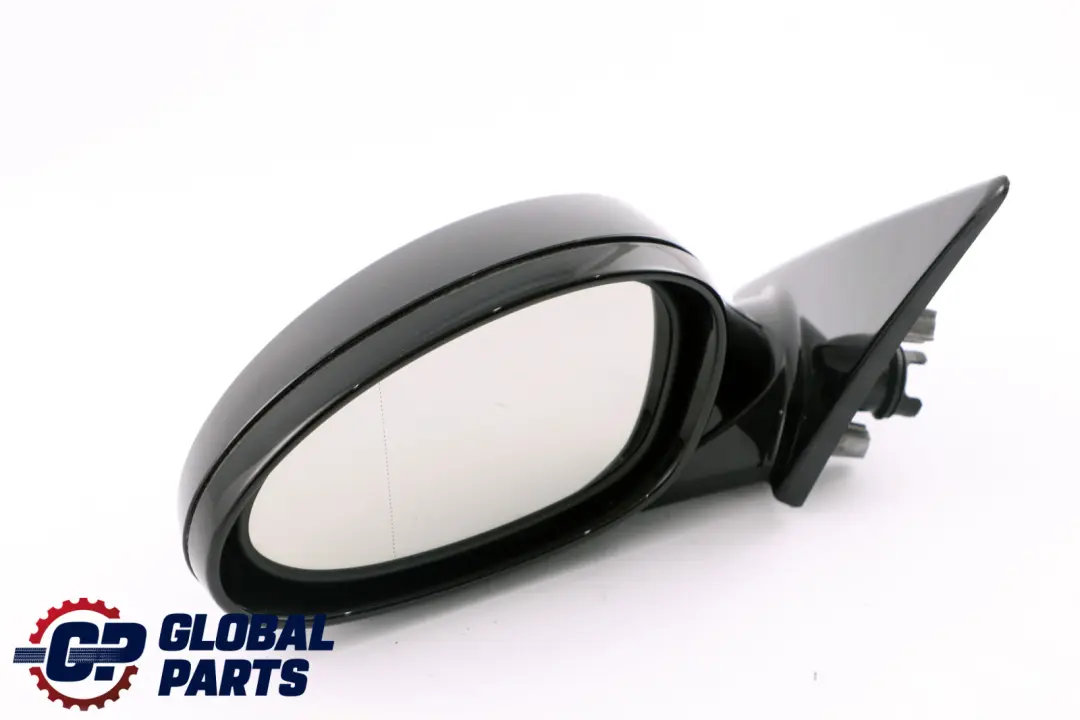 BMW 3 Series 1 E90 M Sport High Gloss Auto Dip Left N/S Wing Mirror Black