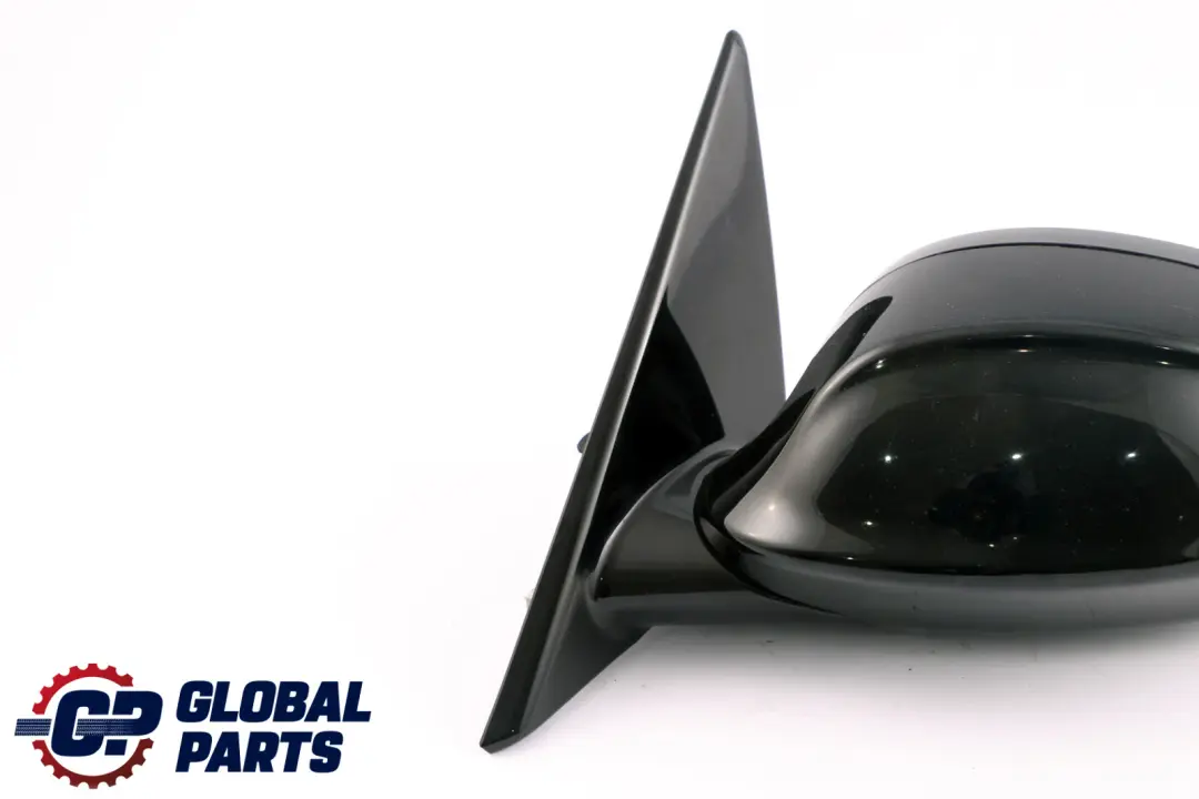 BMW 3 Series 1 E90 M Sport High Gloss Auto Dip Left N/S Wing Mirror Black