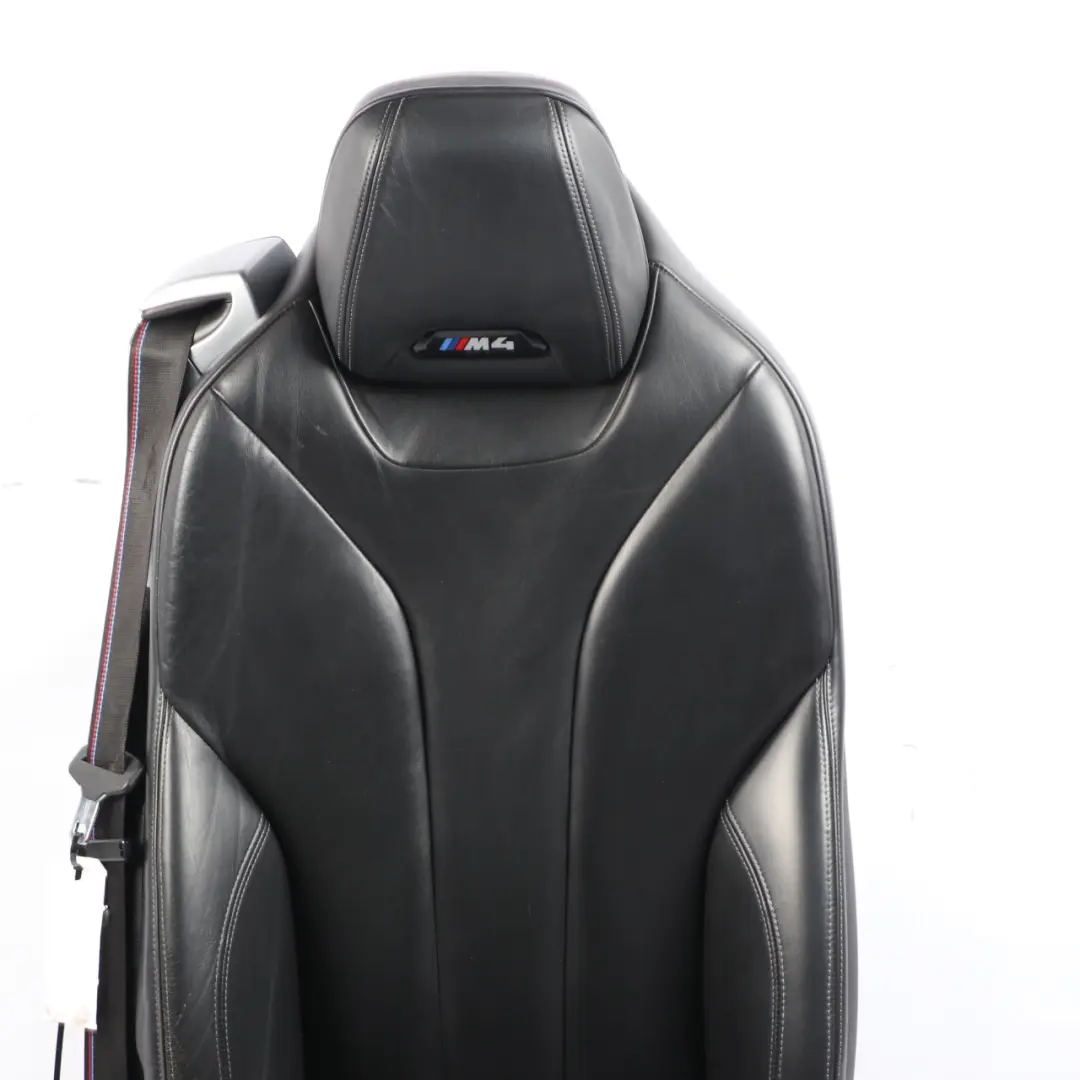 Leather Seat BMW F83 M4 M Sport Heated Front Right O/S Memory Merino Black