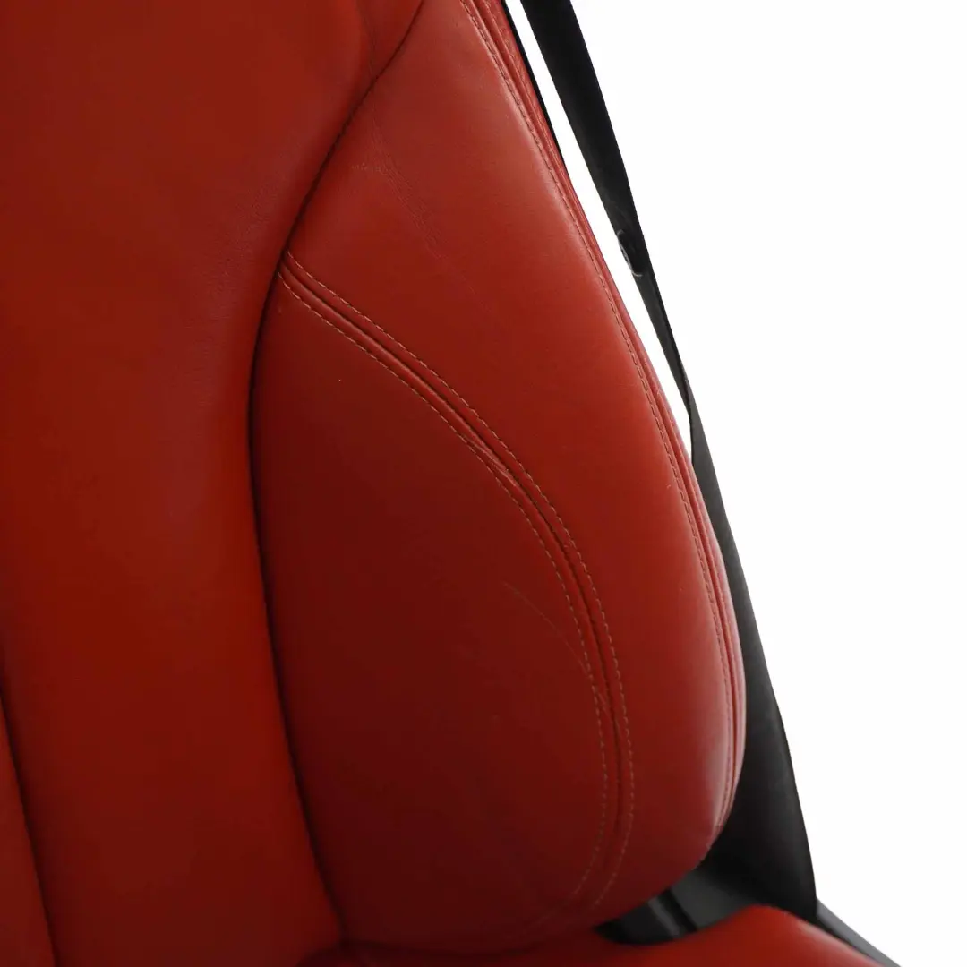 Leather Seat BMW F83 M4 M Sport Heated Front Left N/S Memory Sakhir Orange