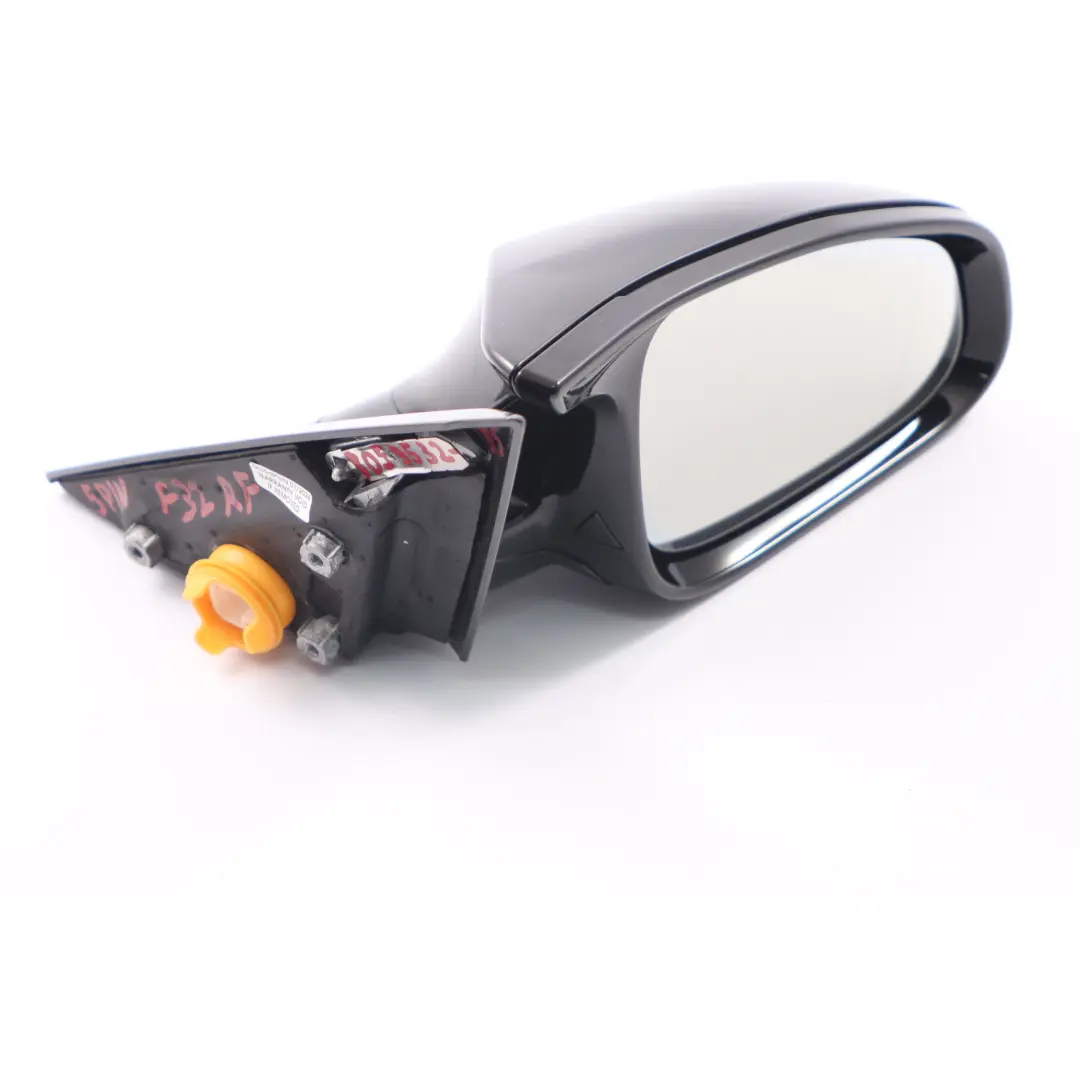 Wing Mirror BMW F32 F33 F82 M4 High Gloss Heated Right O/S Black Sapphire 475