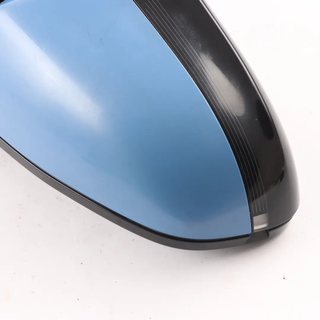 Wing Mirror BMW F32 F33 F82 M4 High Gloss Auto Dip Right O/S Yas Marina Blue B68