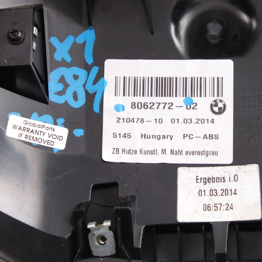 Speedo Cover BMW X1 E84 Steering Column Intrument Cluster Trim 8062772
