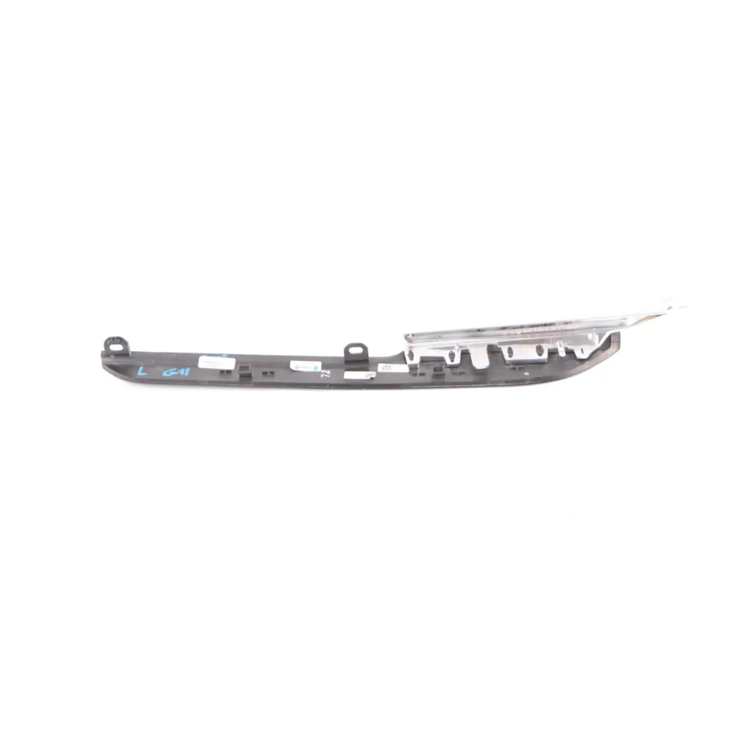 Centre Console Strip BMW G11 G12 Trim Left N/S Cover Fine Wood Black 8066683