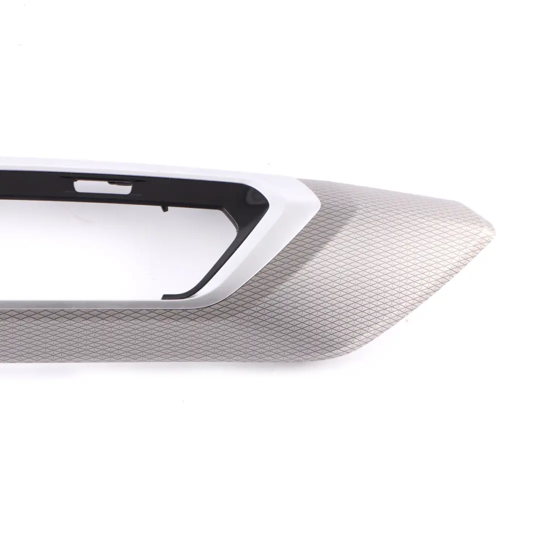 Dashboard Cover BMW X3 G01 X4 G02 Center Air Vent Frame Trim Panel Alu Rhombicle