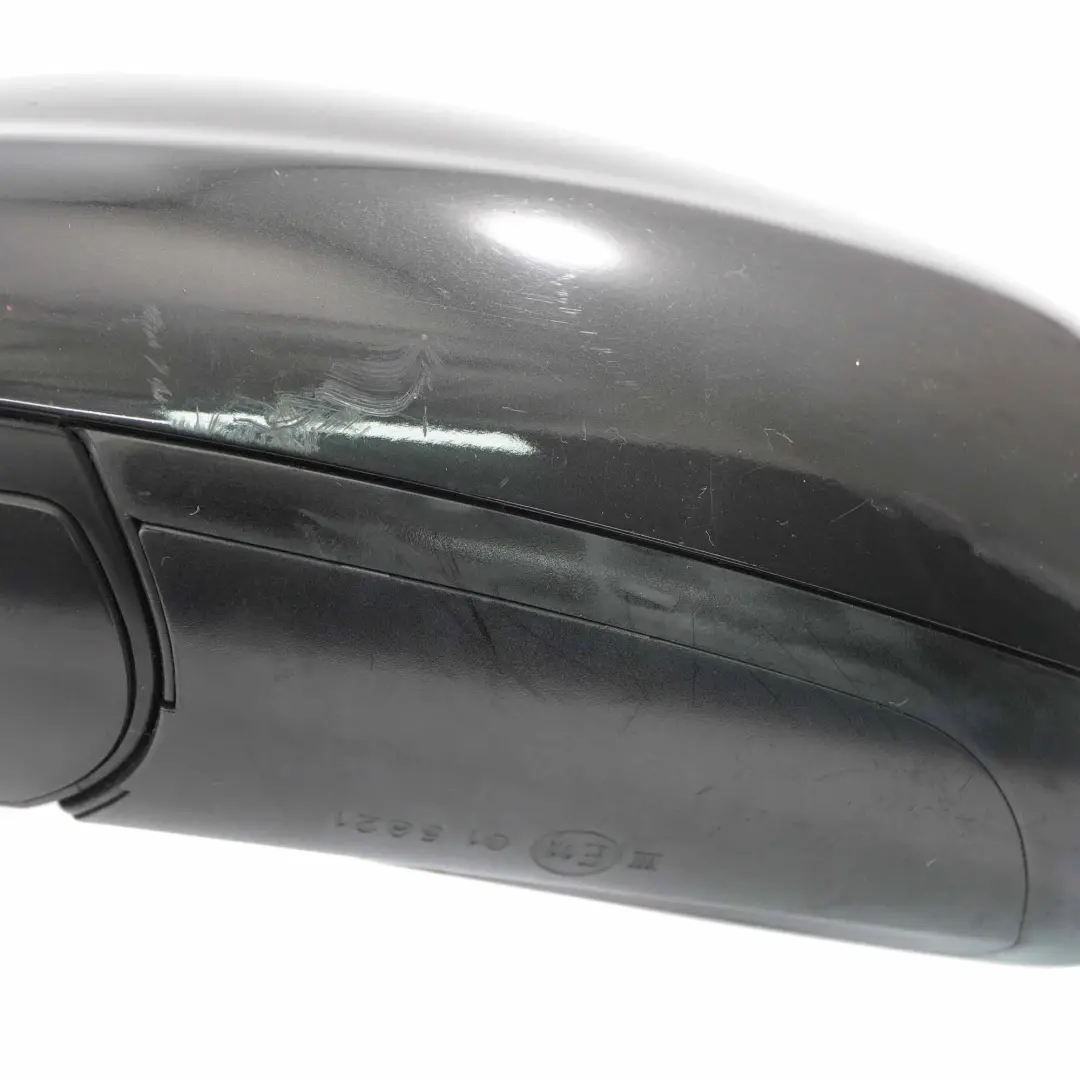 Peugeot 307 Wing Mirror Left Door N/S Outside Noir Obsidien Black - EXL VM207L