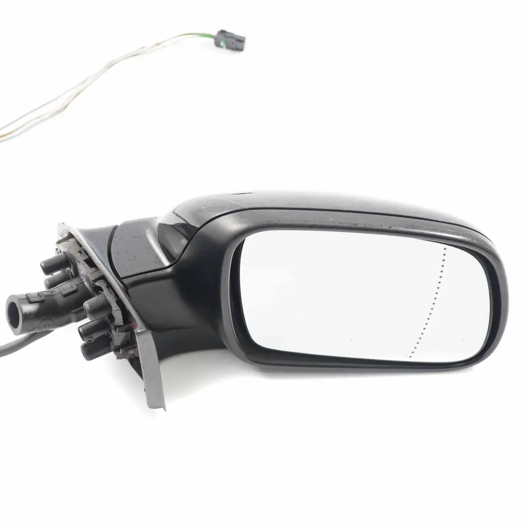 Peugeot 307 Wing Mirror Right Door O/S Outside Noir Obsidien Black - EXL