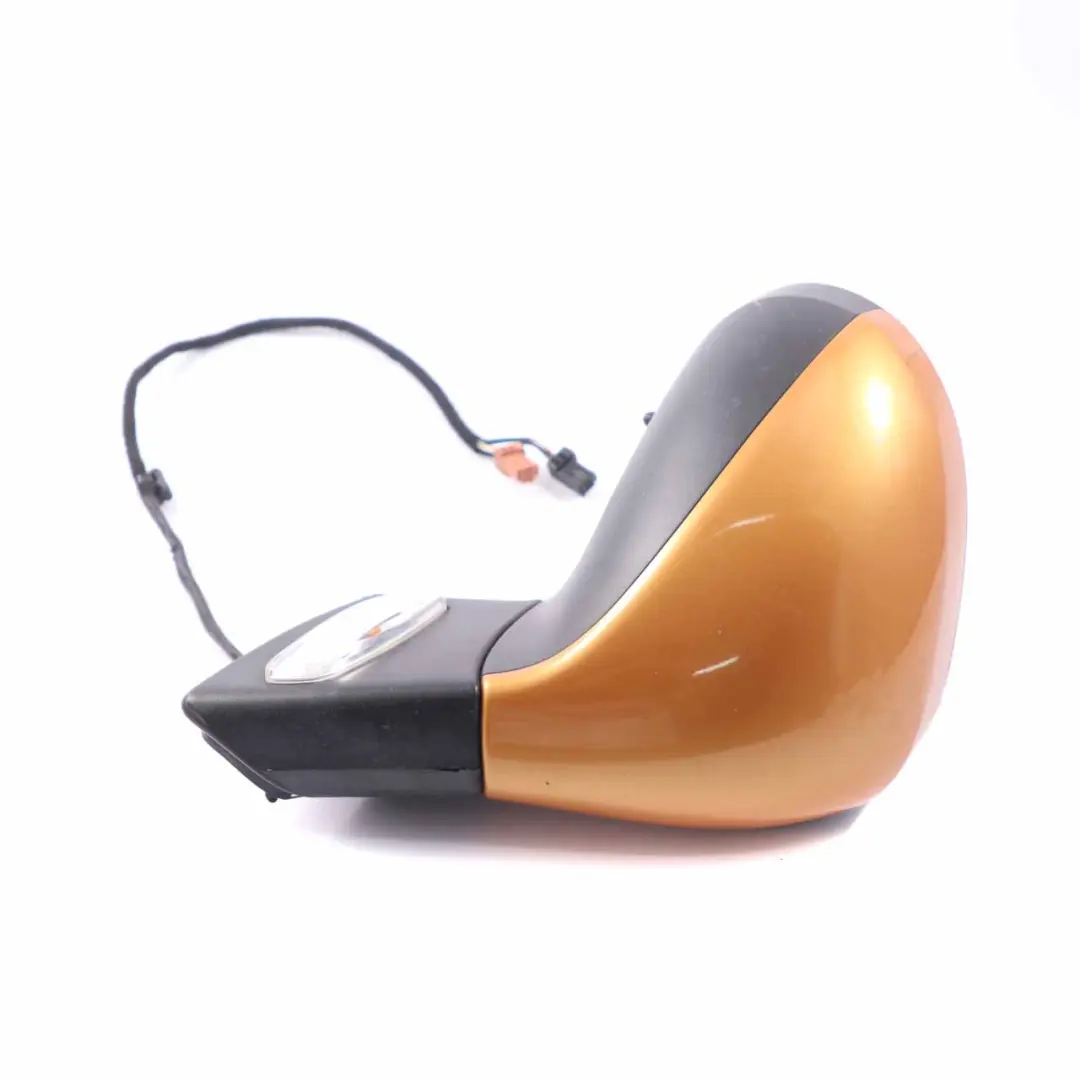 Peugeot 207 Wing Mirror Right Door O/S Outside Orange Salamanque 8149ZH