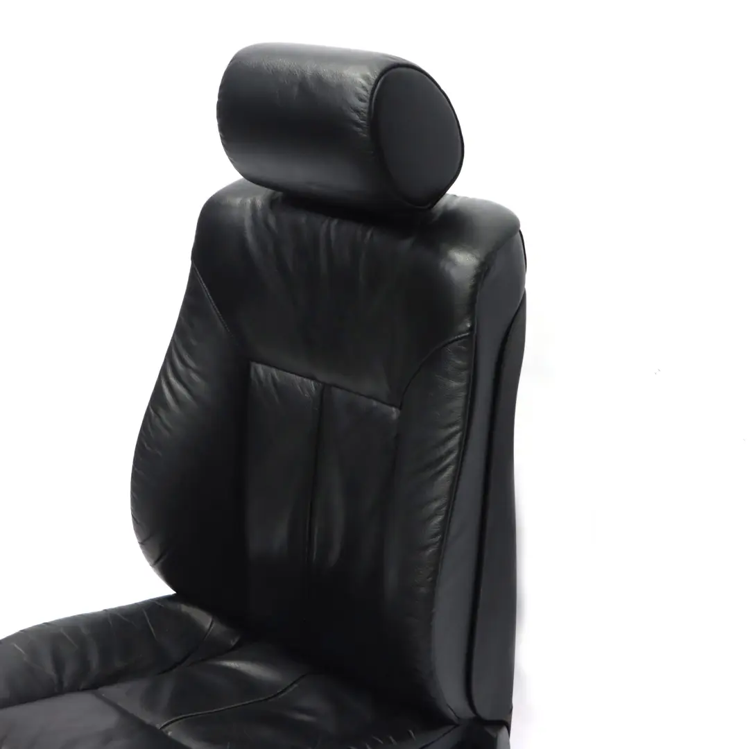 BMW E38 Front Seat M Sport Right O/S Leather Montana Interior Black Memory