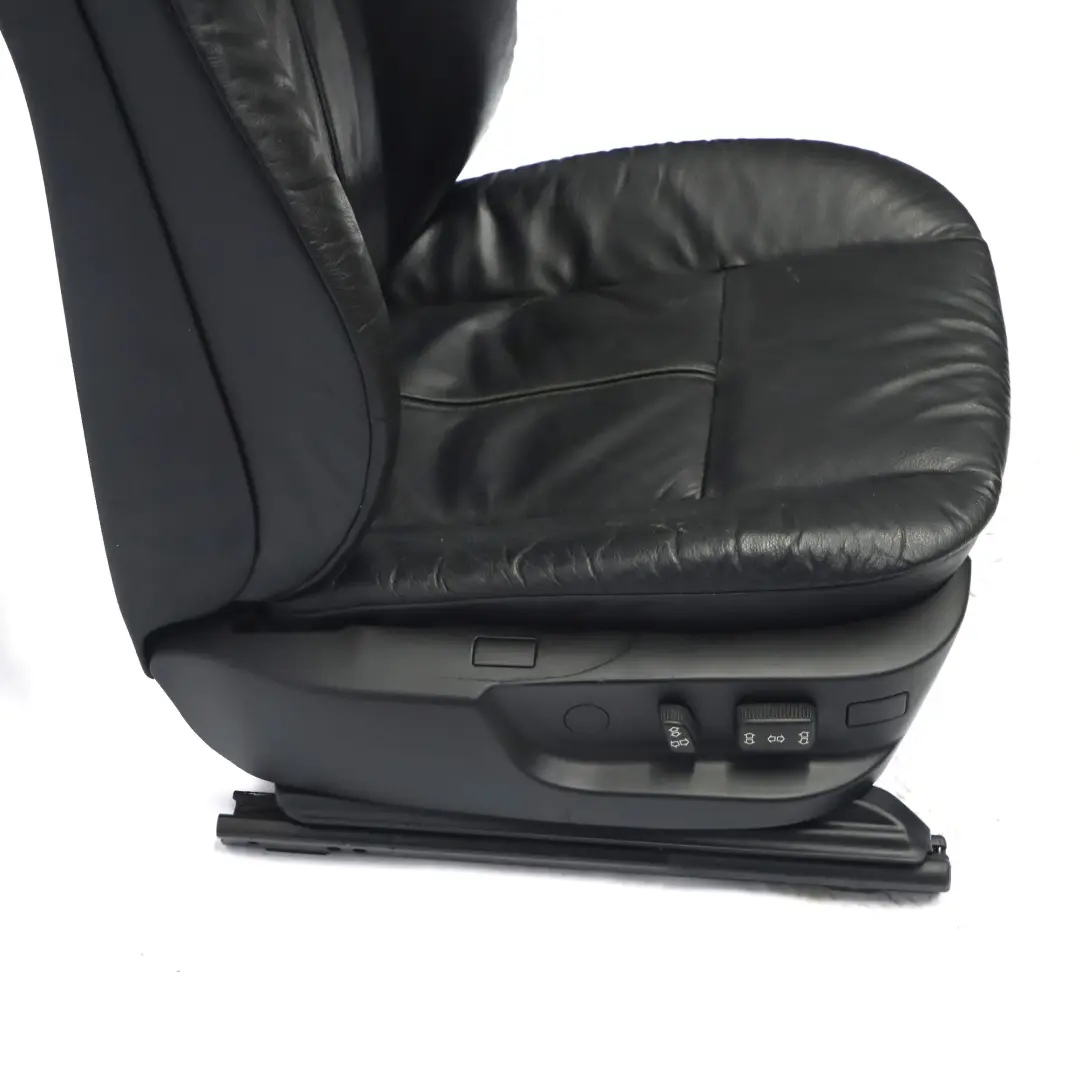 BMW E38 Front Seat M Sport Right O/S Leather Montana Interior Black Memory