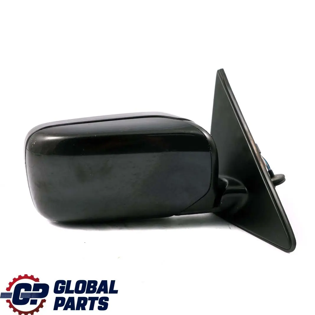 BMW 3 Series E36 Heated Right Wing Mirror O/S Cosmosschwarz Cosmos Black 303