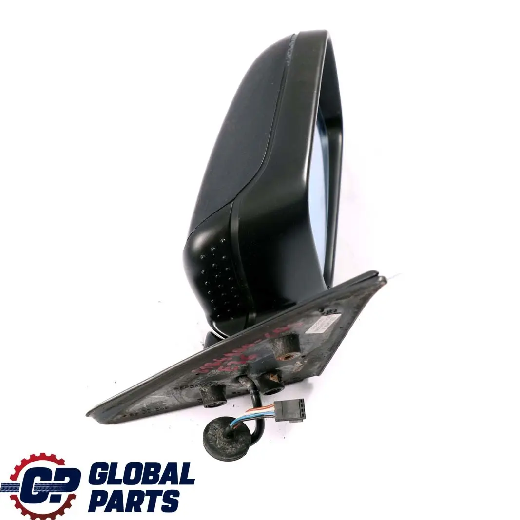 BMW 3 Series E36 Heated Right Wing Mirror O/S Cosmosschwarz Cosmos Black 303