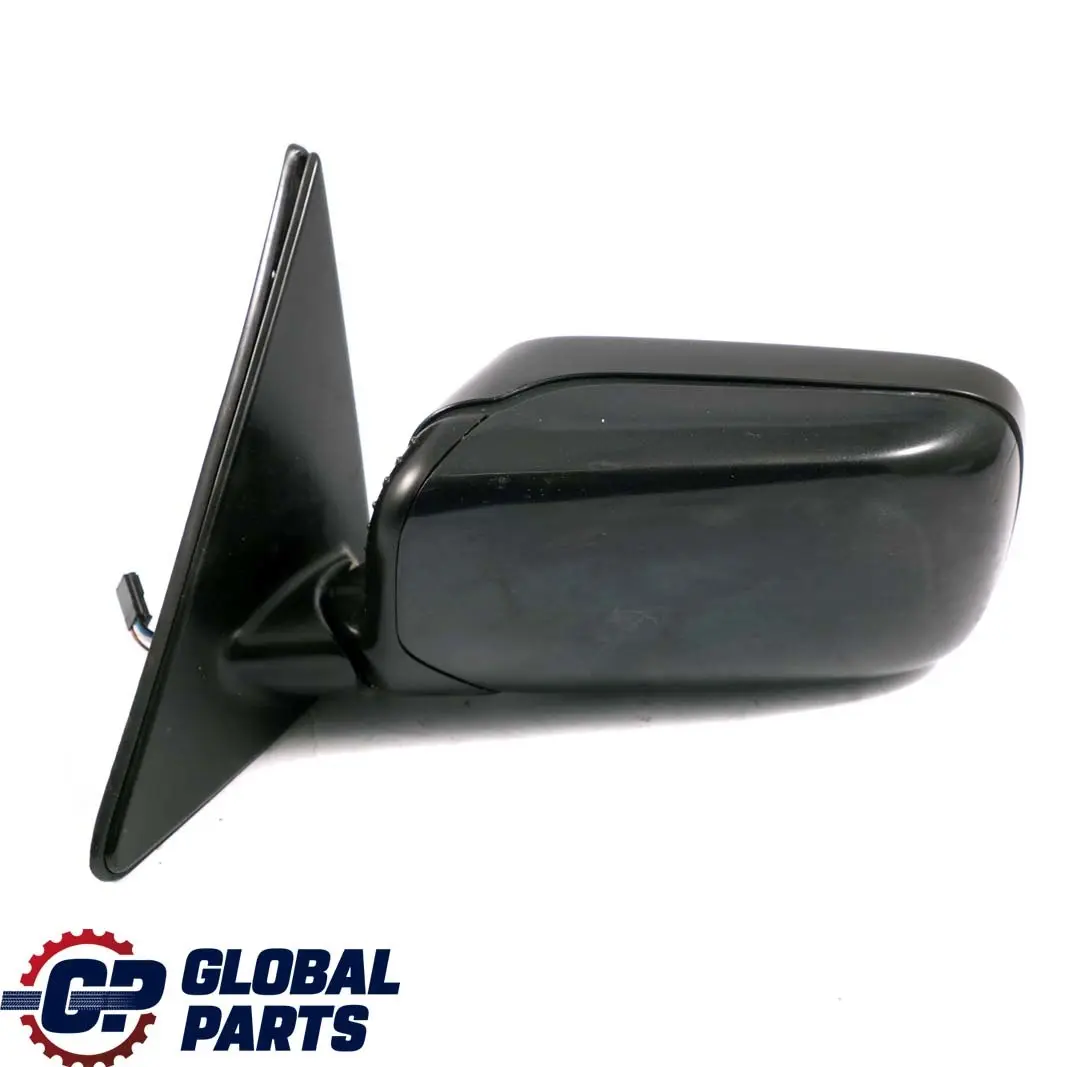 BMW 3 Series E36 Heated Left Wing Mirror N/S Cosmosschwarz Cosmos Black 303